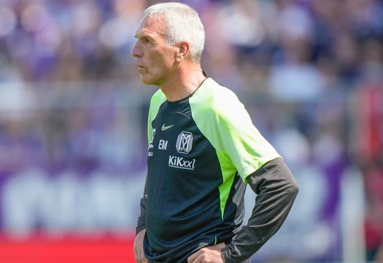 SV Meppen coach Ernst Middendorp.