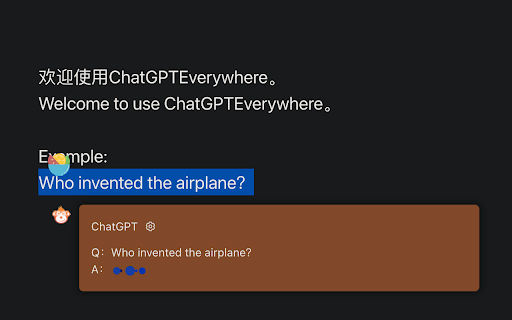 ChatGPTEverywhere