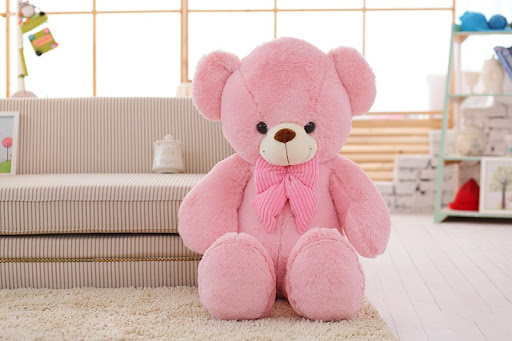 Title 1, Sky Blue Teddy Bear Doll Large Hug Bear Extra S...