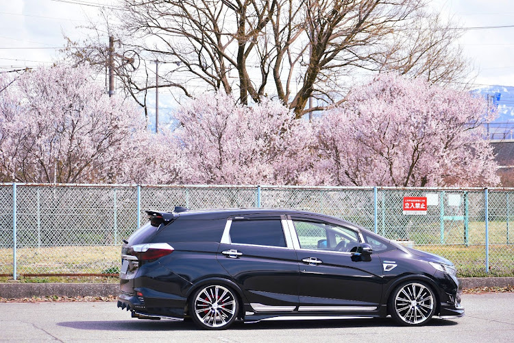 シャトルの桜コラボ🌸・早咲き桜？・洗車からの撮影タイム・お誘い待ってます😄に関するカスタム事例の投稿画像2枚目