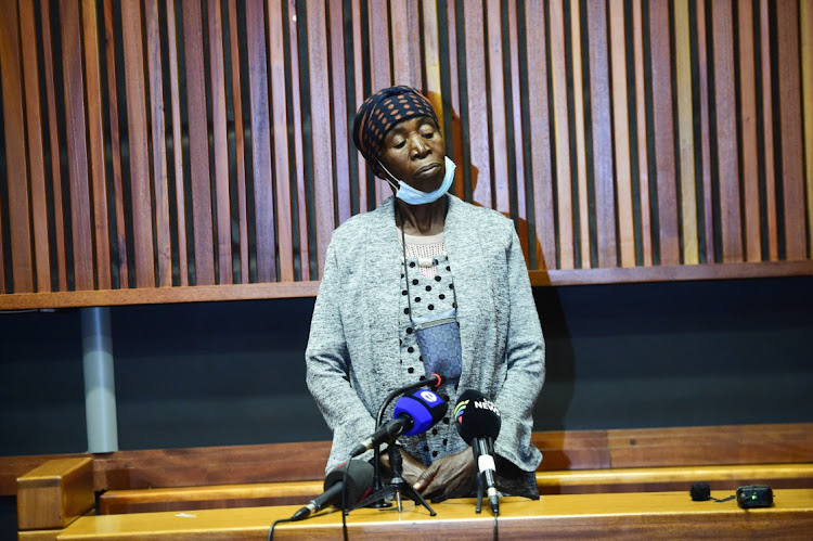 Maria Mushwana, the mother of former police officer Nomia Rosemary Ndlovu, gave testimony during her daughter's trial.