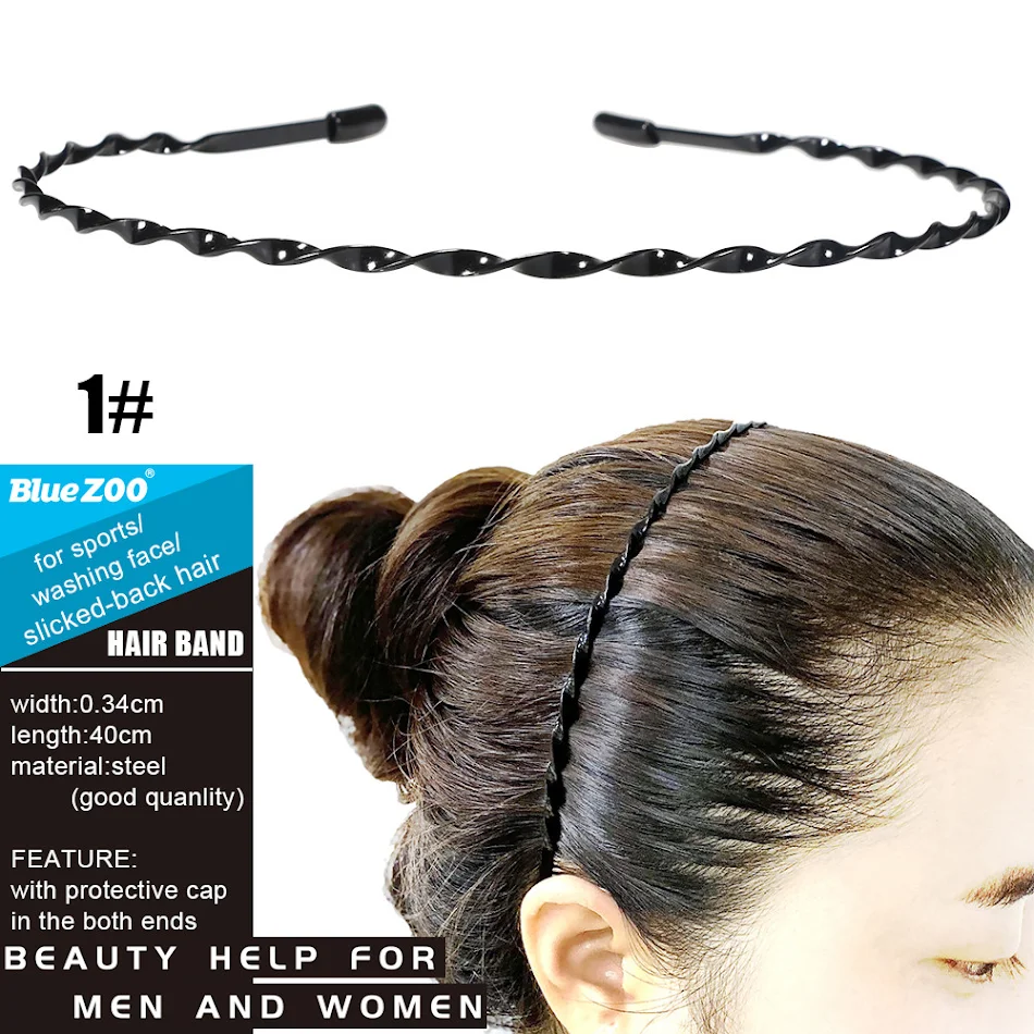 Heren haarbanden, dames face wash haarbanden, haarspelden en sport haarbanden. Ideaal voor comfort en het uit de weg houden van haar.