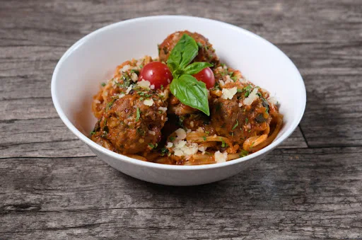 Meatball Spaghetti Pasta