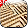 Maze Cartoon labyrinth 3D HD icon