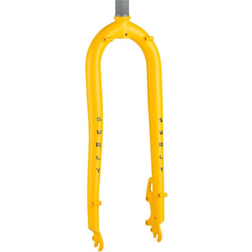 Surly Pugsley Fork 135mm Offset Loaded Yellow