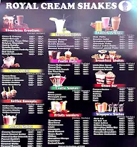 Royal Berry And Royal Cream Shakes menu 1