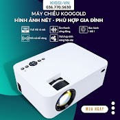 Máy Trình Chiếu Mini, Máy Chiếu Thông Minh Kaw Full Hd Đa Chức Năng