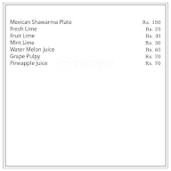 Zesti Arabia menu 2