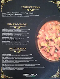 Desi Masala menu 2