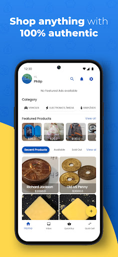 Screenshot PushPost - Quick Buy Sell App