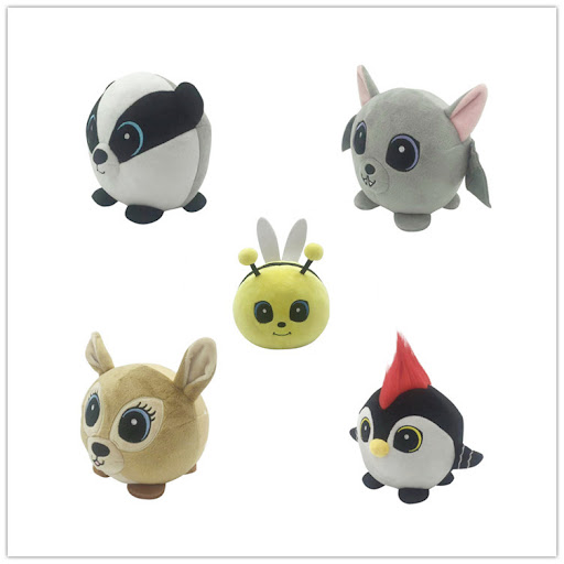 Title 1, Forest animal plush toy doll for kids. Soft, cu...
