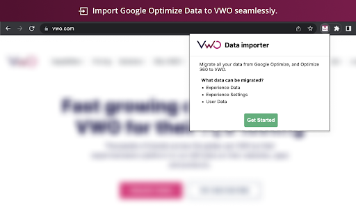 Migrate from Google Optimize to VWO