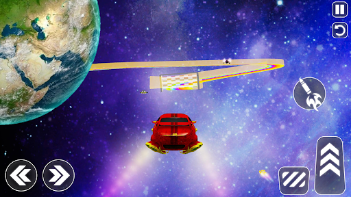 Screenshot Space Car Driving Sim 3d Game
