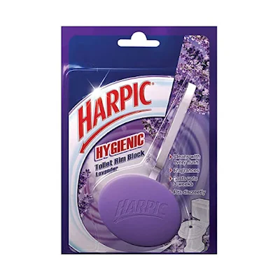 Harpic Hygienic Toilet Rim Block - Lavender - 26 g