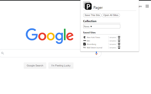 Pager - Better Bookmarks