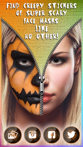 Halloween Photo Editor  Scary Mask