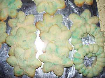 Cream Cheese Spritz Cookies