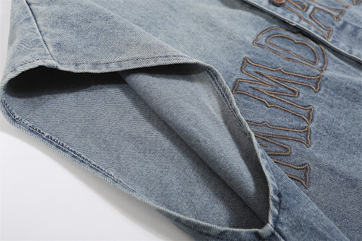 Title 2, Mens Summer Casual Loose Embroidered Letter Sl...