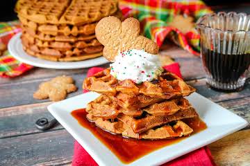 Gingerbread Waffles