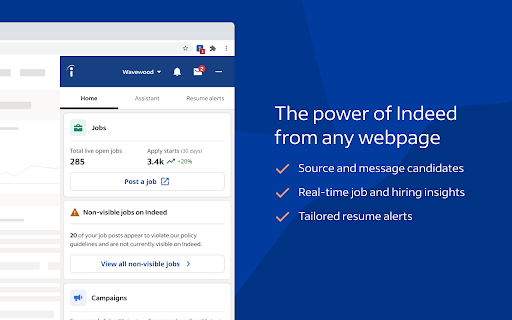 Indeed Recruiter Extension