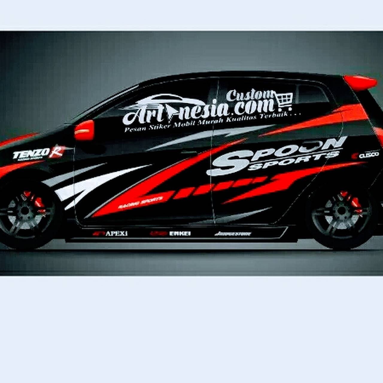 Pasang Stiker Motor Makassar Zumimylittlejourney