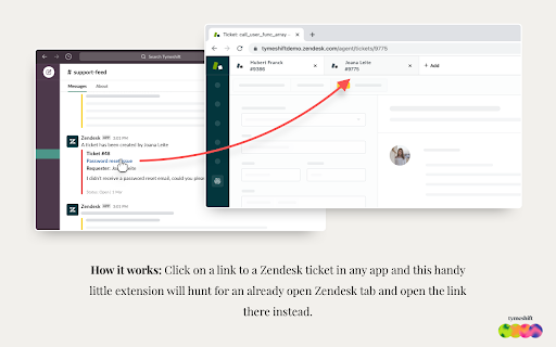 Quicktab for Zendesk by Tymeshift