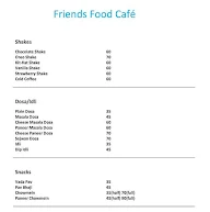 Friends Food Cafe menu 4