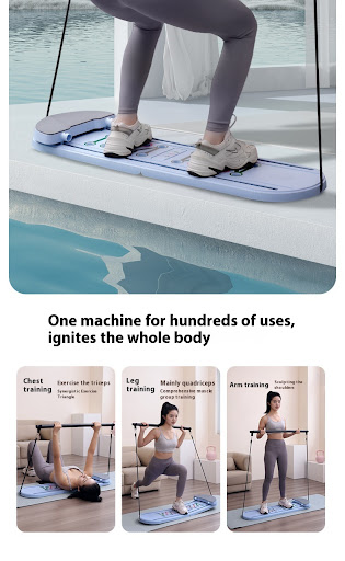 Title 9, Multifunctional Foldable Supine Board Home Exer...