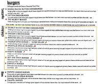 Lucy's : The Burger St menu 6