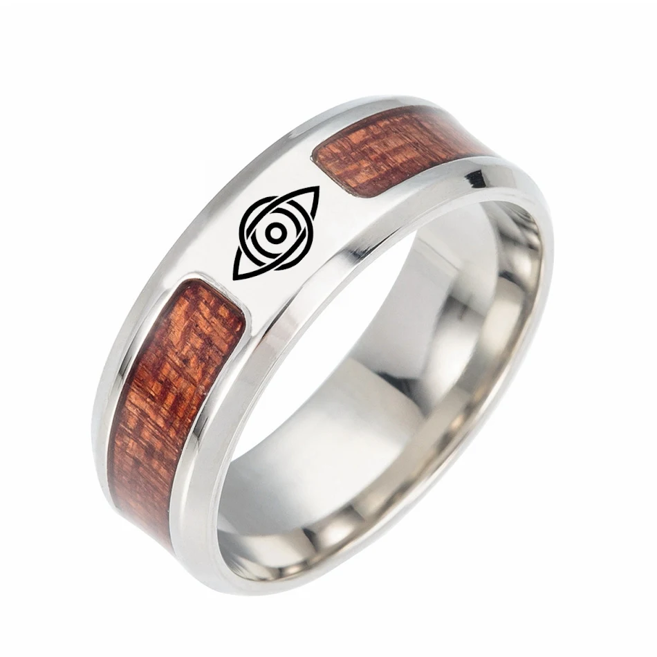 Nouvelle bague imitation bois pour femme et homme. Design tendance, résistance et style exceptionnel. L'accessoire parfait pour toutes occasions.
