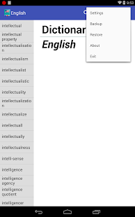   English Dictionary - Offline- screenshot thumbnail   