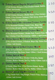 Dishes Family Restaurant menu 3