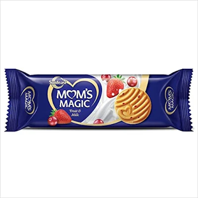 Sunfeast Moms Magic Biscuits - Cookies - Fruit & Milk - 200 g