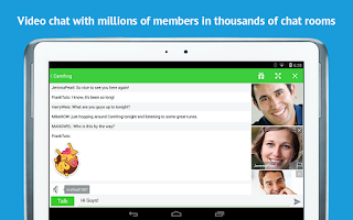 Camfrog Video Chat for Tablets Screenshot