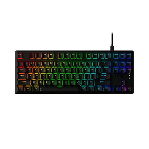 Bàn phím gaming có dây HyperX Alloy Origins Core - Red Switch (PBT Edition) (639N7AA)