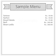 Swami Sweets menu 1