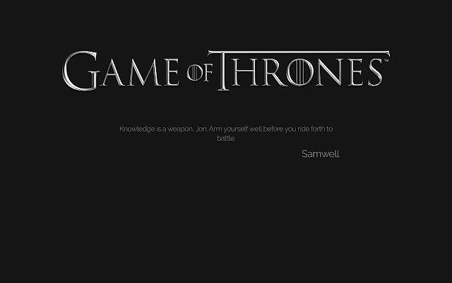 Game of Thrones Quotes chrome extension