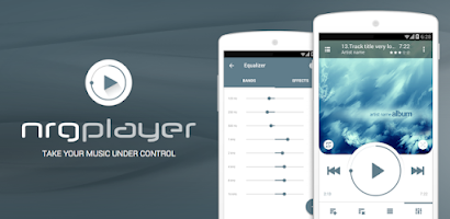 NRG Player music player Screenshot