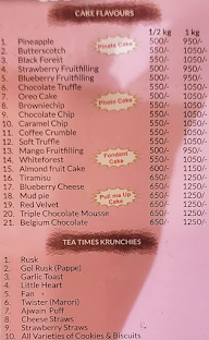 Bakers delight menu 3