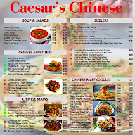 Caesar's Kitchen menu 3