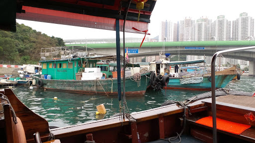 Sampan Boat Tour Hong Kong China 2016