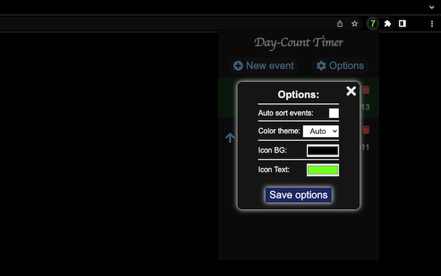 Day-Count Timer Extension Preview image 9