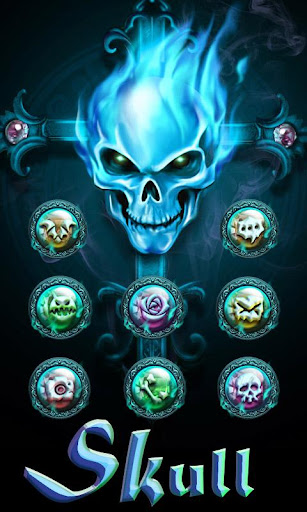 Skull GO Launcher Theme