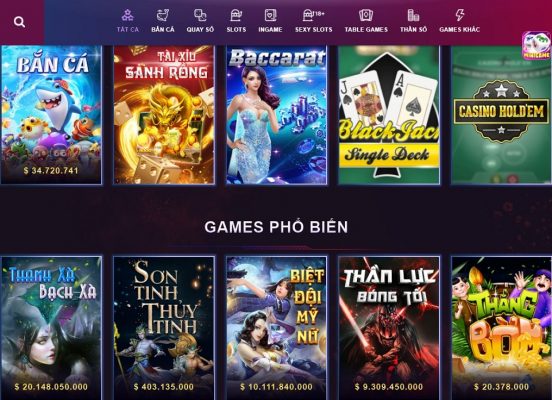 Fcb8 đa dạng các dòng game nổi tiếng hiện nay