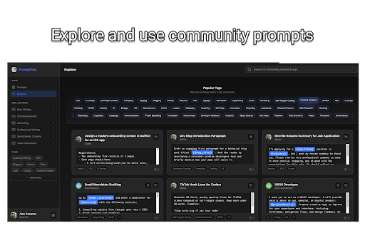 PromptPad - AI Prompt Manager screenshot 4