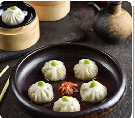 Truffle Mushroom , Edamame And Cheese Dimsums (6 Pcs)[as]