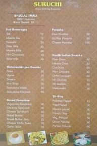 Suruchi Dining Hall & Restaurant menu 1