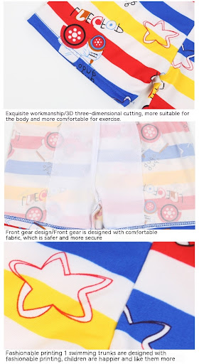 Title 4, Summer Childrens Cute Cartoon Beach Pants Swim...