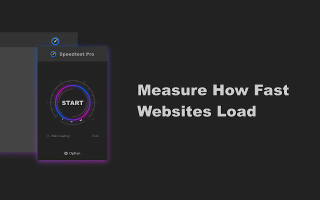 Speedtest Pro-Free Online Internet Speed Test chrome extension