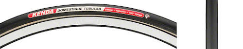 Kenda 700c Domestique Slick Tubular Tire